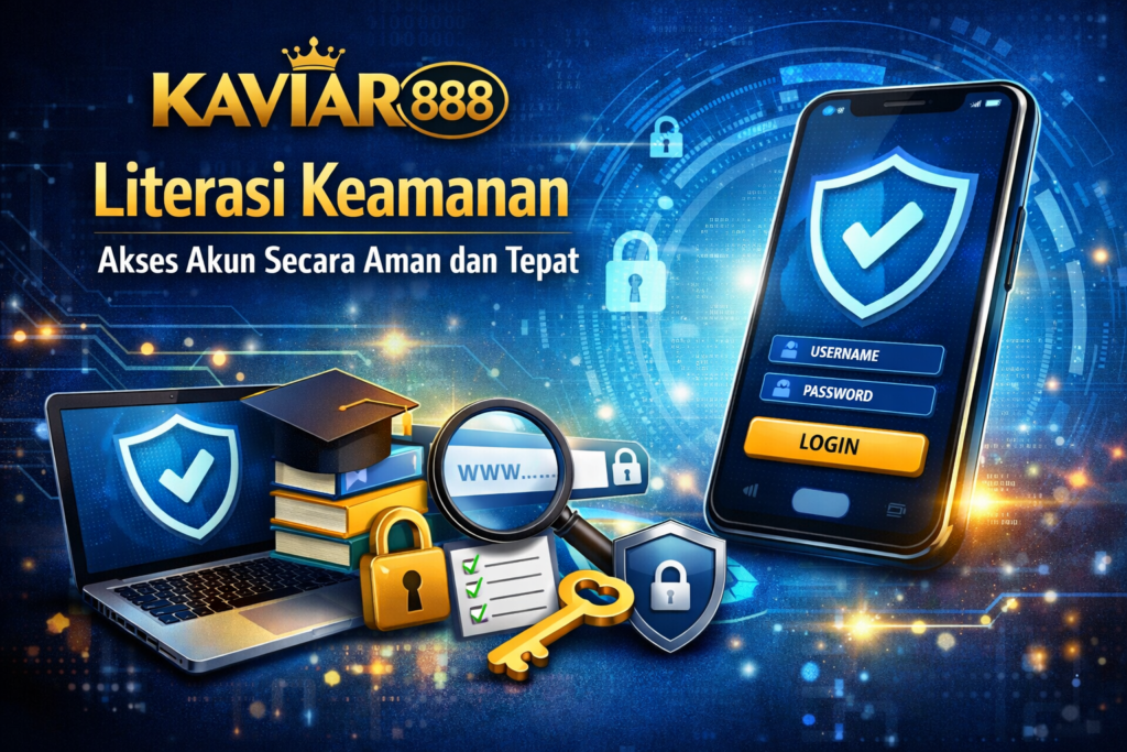 Kaviar888 Literasi Keamanan Akses Akun