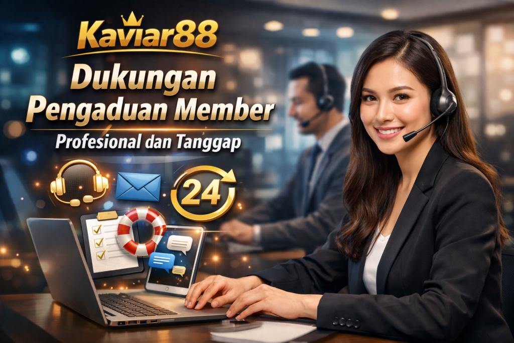 Kaviar88 Dukungan Pengaduan Member Profesional dan Tanggap